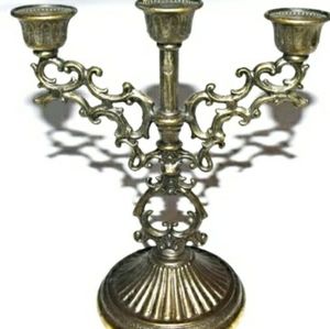 Three Candle Candelabra